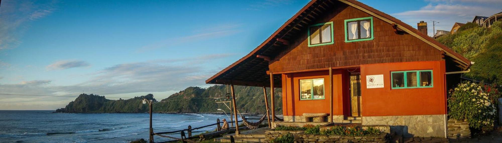Hosteria Casa Miller B&B Frente Al Mar Bahía Mansa Exterior foto